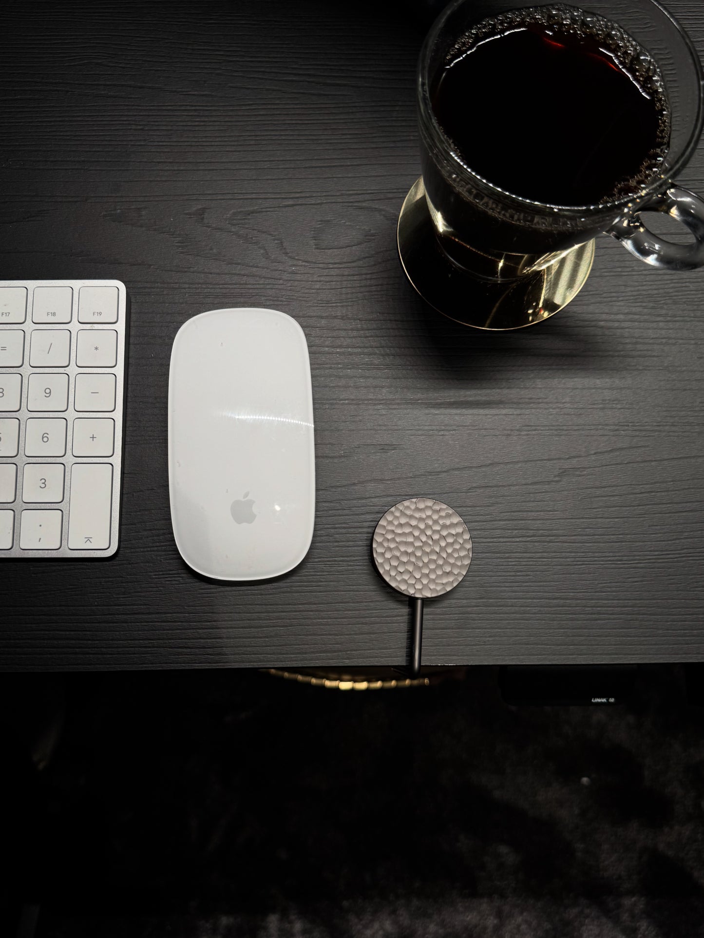 A'VERIE Bag Hook - Hammered Graphite