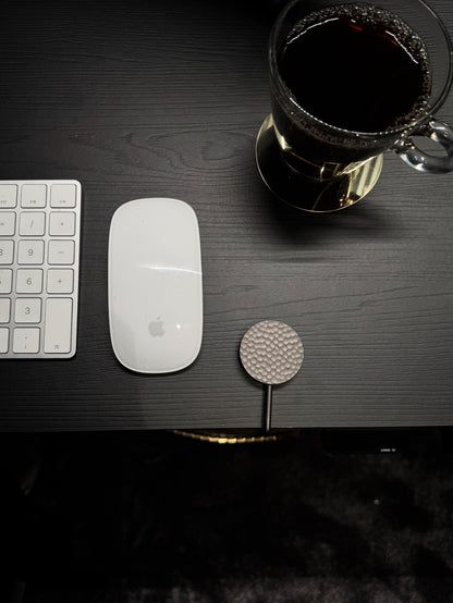 A'VERIE Bag Hook - Hammered Graphite